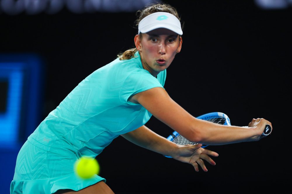 Elise Mertens bei den Australian Open