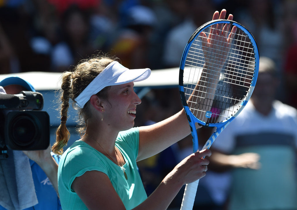 Elise Mertens bei den Australian Open