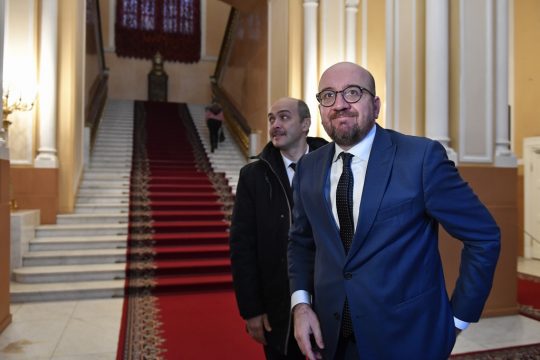 Premierminister Charles Michel