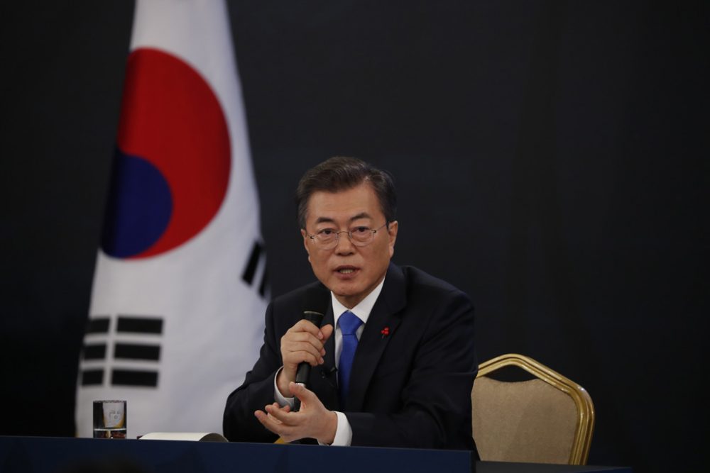 Südkoreas Präsident Moon Jae In