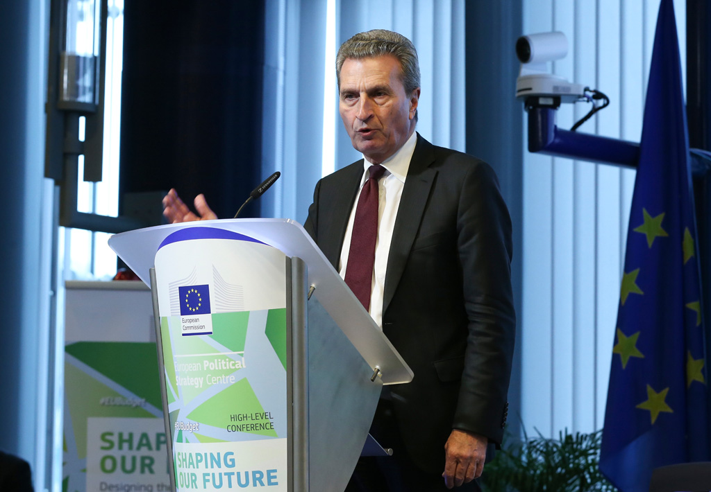 EU-Kommissar Günter Oettinger