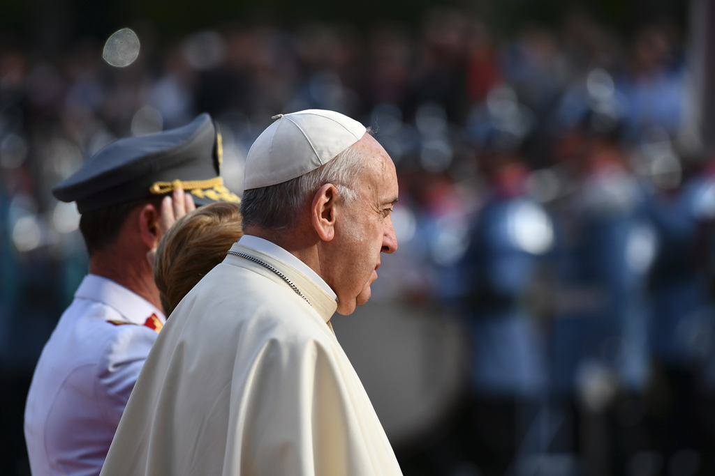 Papst Franziskus in Chile (Bild: Vincenzo Pinto/Pool/AFP)