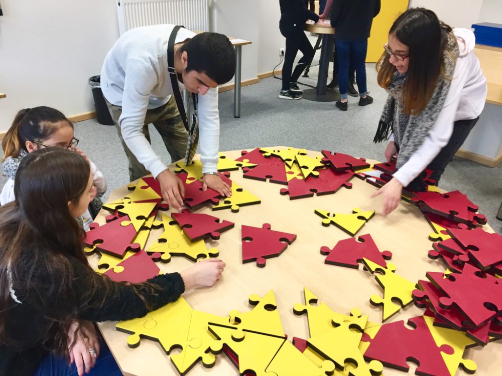 Ausstellung "Mathematik zum Anfassen" im RSI (Bild: Anne Kelleter/BRF)