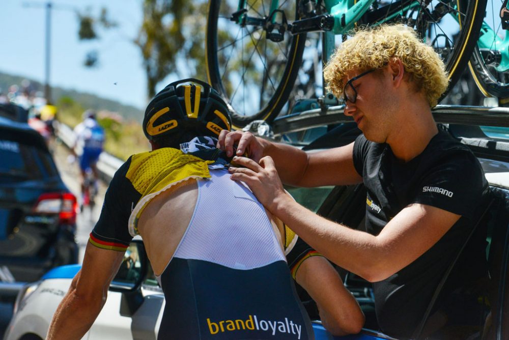 Robert Wagner bei der "Tour Down Under"