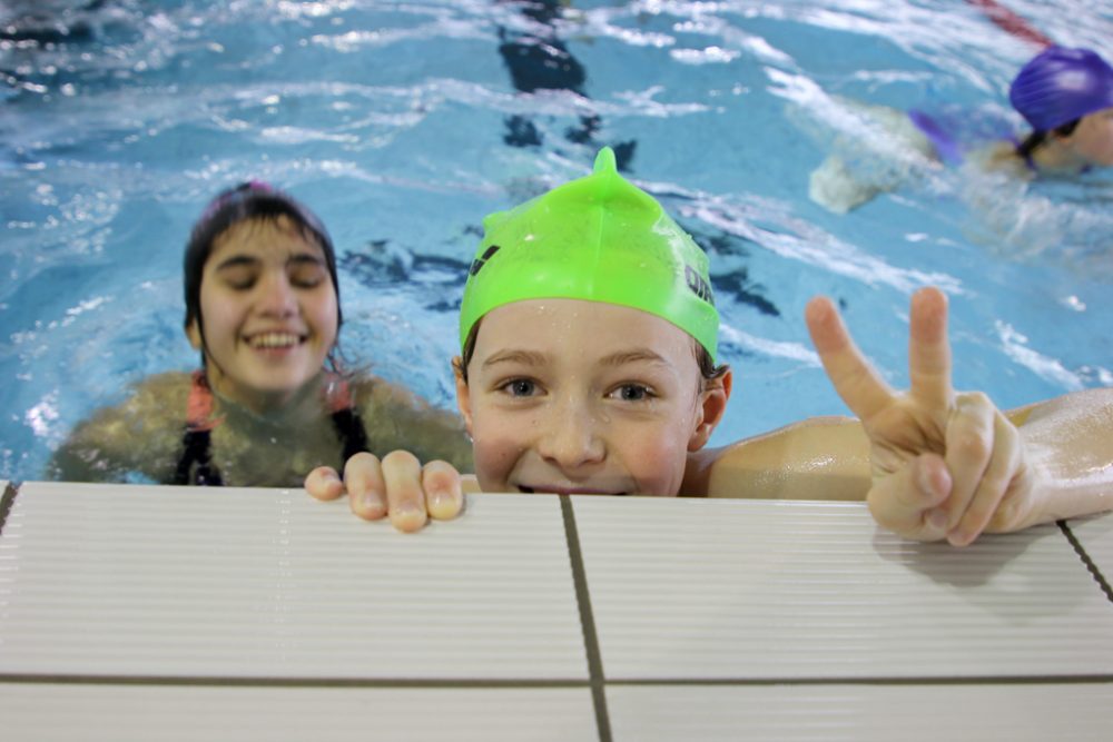 Schwimm-Marathon 2018 in Kelmis (Bild: Julien Claessen/BRF)