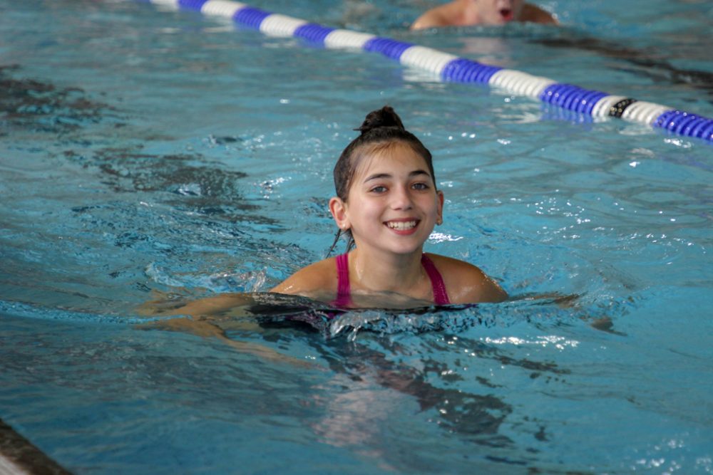 Schwimm-Marathon 2018 in Kelmis (Bild: Julien Claessen/BRF)