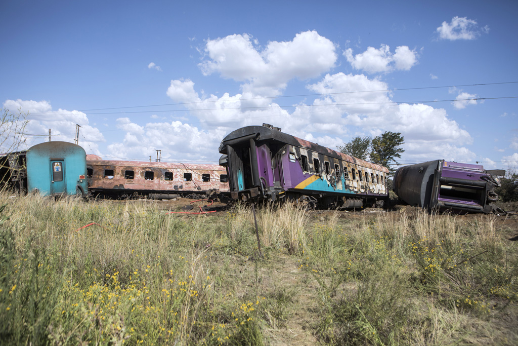 Bahnunglück in Südafrika
