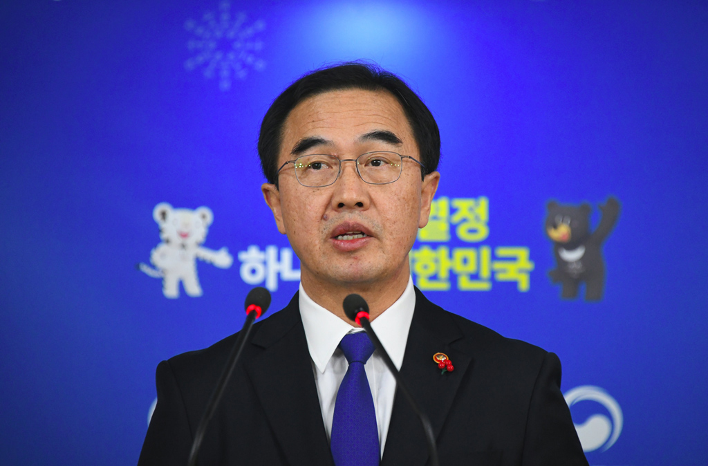 Cho Myoung-Gyon, südkoreanischer Vereinigungsminister (Bild: Jung Yeon-Je:AFP)