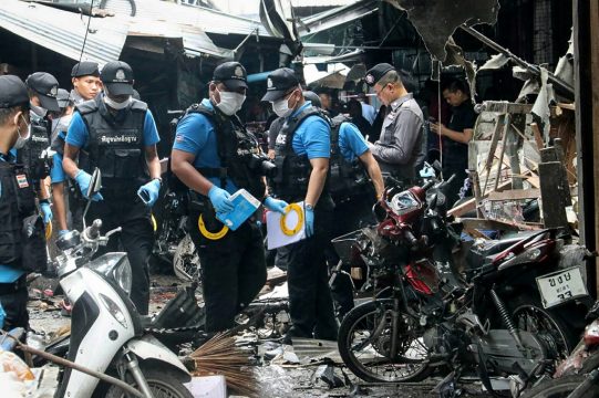 Mindestens drei Tote bei Anschlag in Thailand