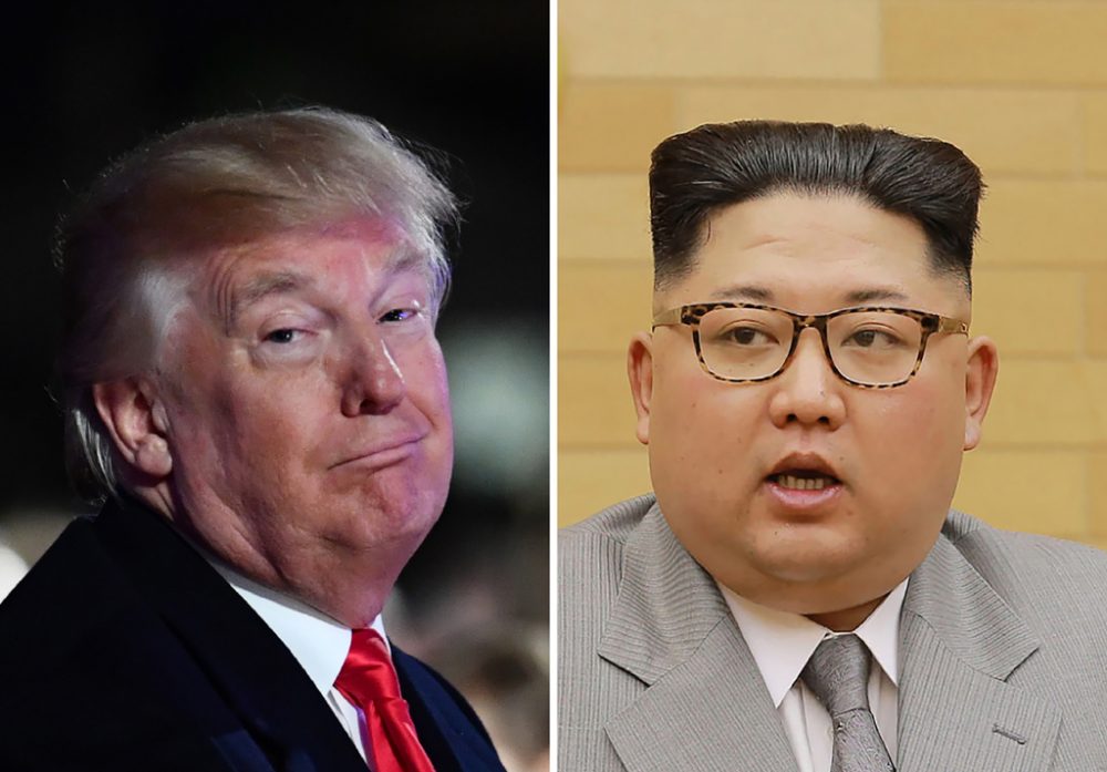 Donald Trump und Kim Jong Un