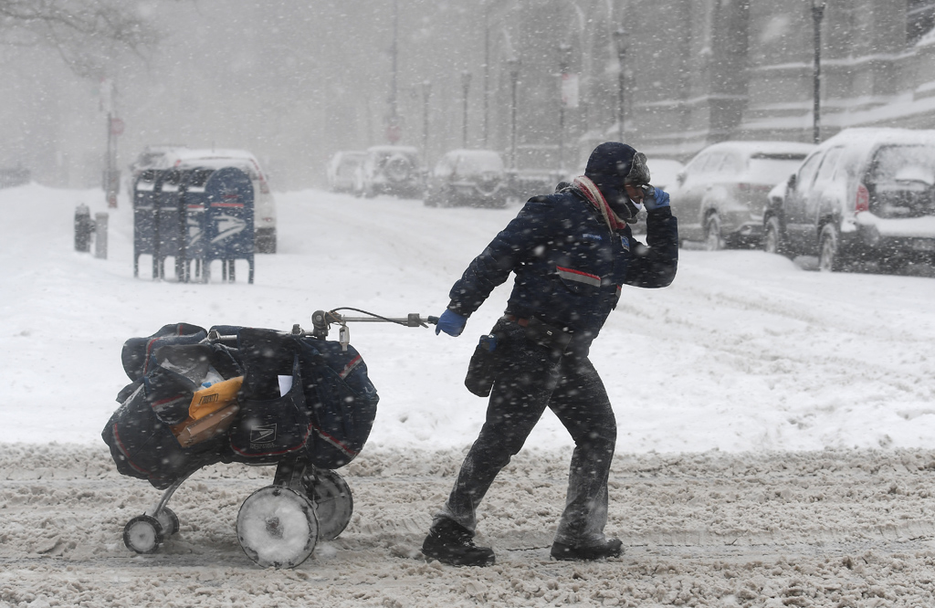 Winterwetter in den USA