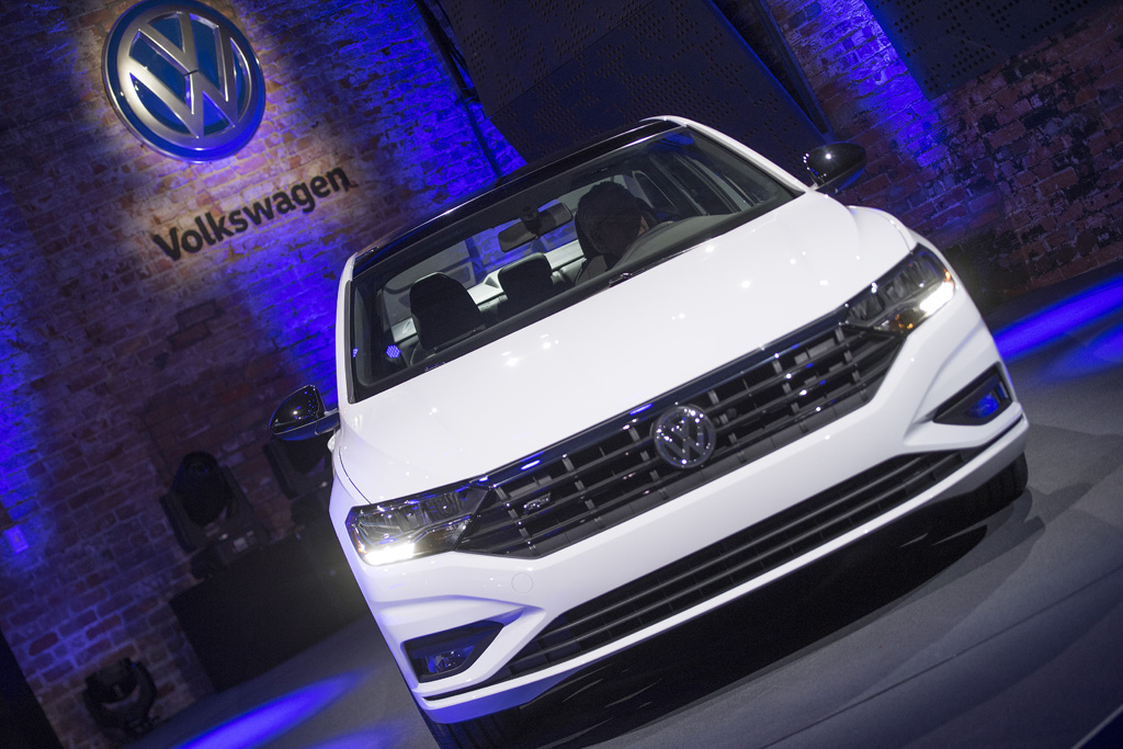 In Detroit hat Volkswagen am Sonntag den neuen Jetta für den nordamerikanischen Markt vorgestellt