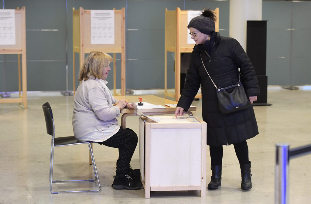 Präsidentschaftswahl Finnland Bild: Heikki Saukkomaa/afp
