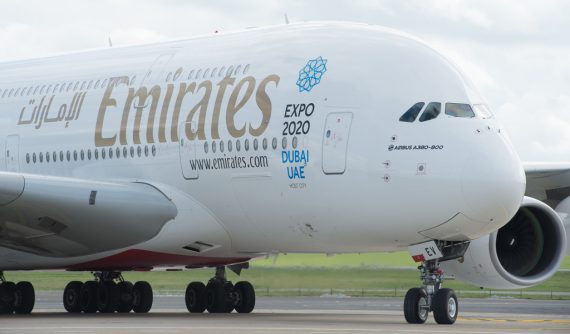 A380 am Flughafen Zaventem (Bild: Benoit Doppagne/Belga)