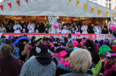 Altweiberdonnerstag in Eupen 2018 (Bild: Julien Claessen/BRF)