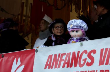 Altweiberdonnerstag in Eupen 2018 (Bild: Julien Claessen/BRF)