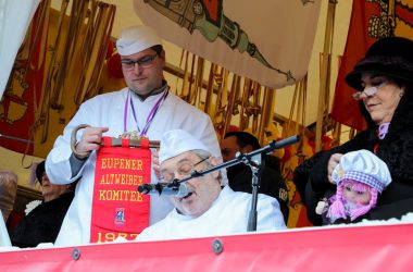 Altweiberdonnerstag in Eupen 2018 (Bild: Julien Claessen/BRF)