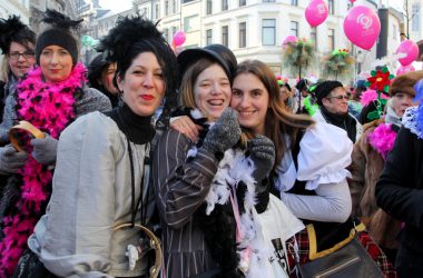 Altweiberdonnerstag in Eupen 2018 (Bild: Julien Claessen/BRF)