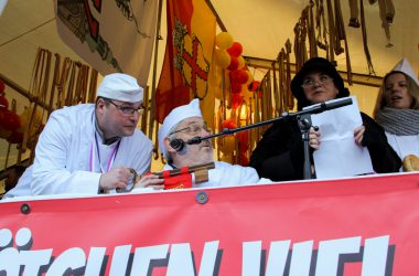 Altweiberdonnerstag in Eupen 2018 (Bild: Julien Claessen/BRF)