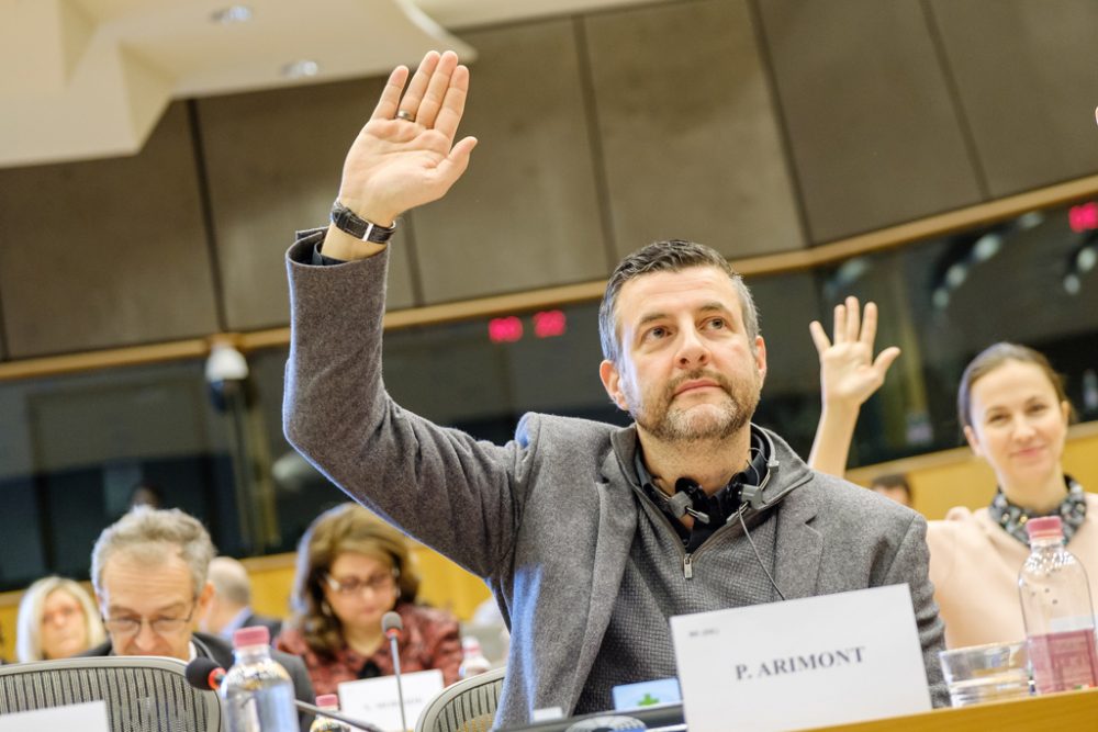 Pascal Arimont, Verhandlungsführer des EU-Parlaments für den grenzüberschreitenden Handel