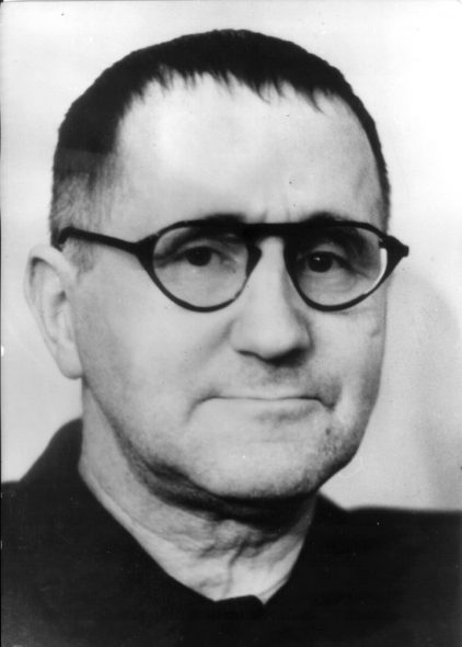 Bertolt Brecht im August 1971 (Archivbild: Belga)