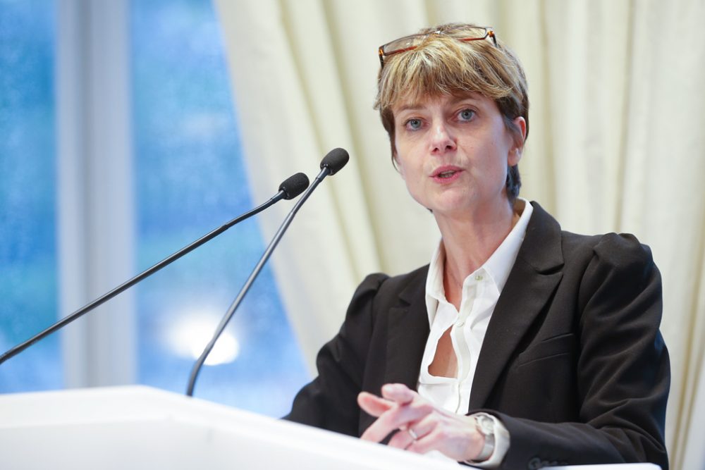 Die wallonische Innenministerin Valérie De Bue (Bild: Bruno Fahy/Belga)