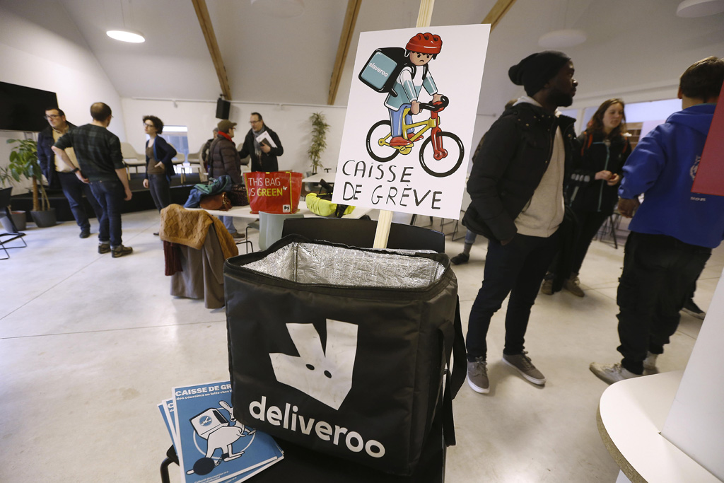 Streik bei Deliveroo (27.1.)