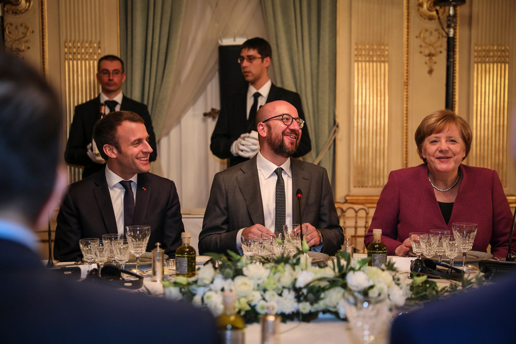 Michel diniert mit EU-Staats- und Regierungschefs vor Gipfel in Brüssel