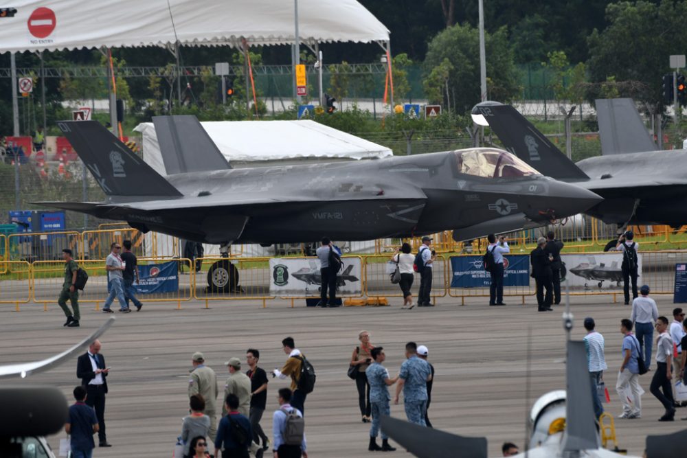 Die F35 von Lockheed Martin gilt als Favorit