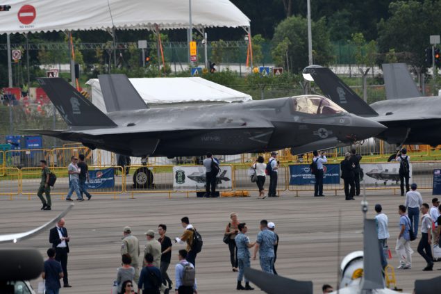 Die F35 von Lockheed Martin gilt als Favorit
