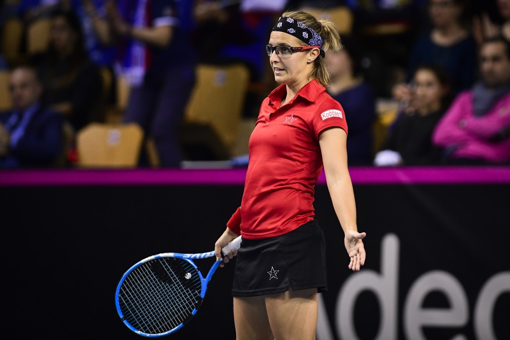 Kirsten Flipkens im Fed Cup