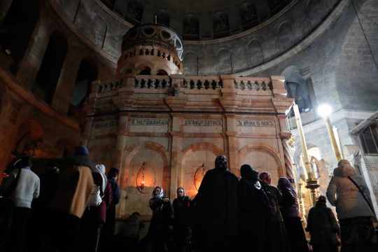 Die Grabeskriche in Jerusalem