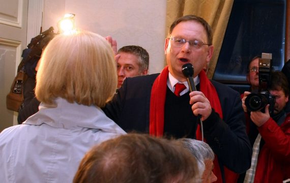 Der Bürgermeister von Huy, Alexis Housiaux