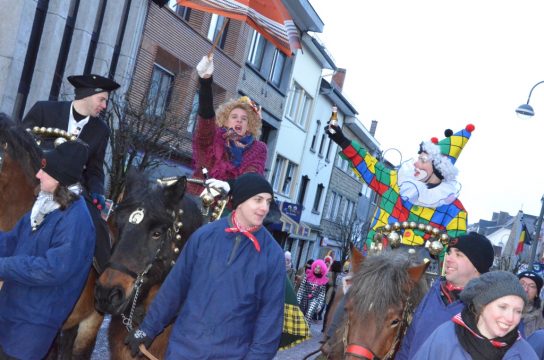 Karnevalszug in St. Vith (Bild: Alfons Henkes/BRF)