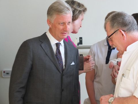 König Philippe und Königin Mathilde besuchen St. Vith (Bild: Stephan Pesch/BRF)