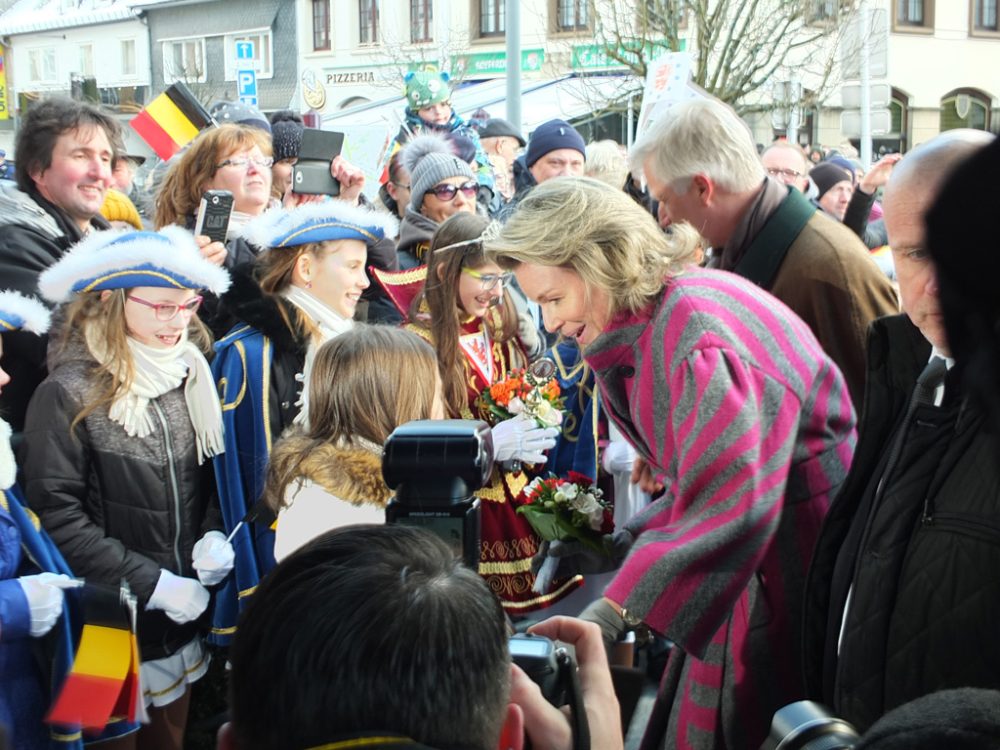 König Philippe und Königin Mathilde besuchen St. Vith (Bild: Stephan Pesch/BRF)