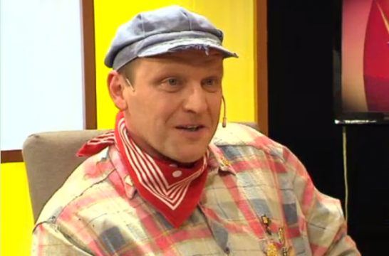 Mario François ist D'r Kohlebur (Archivbild: BRF Fernsehen)