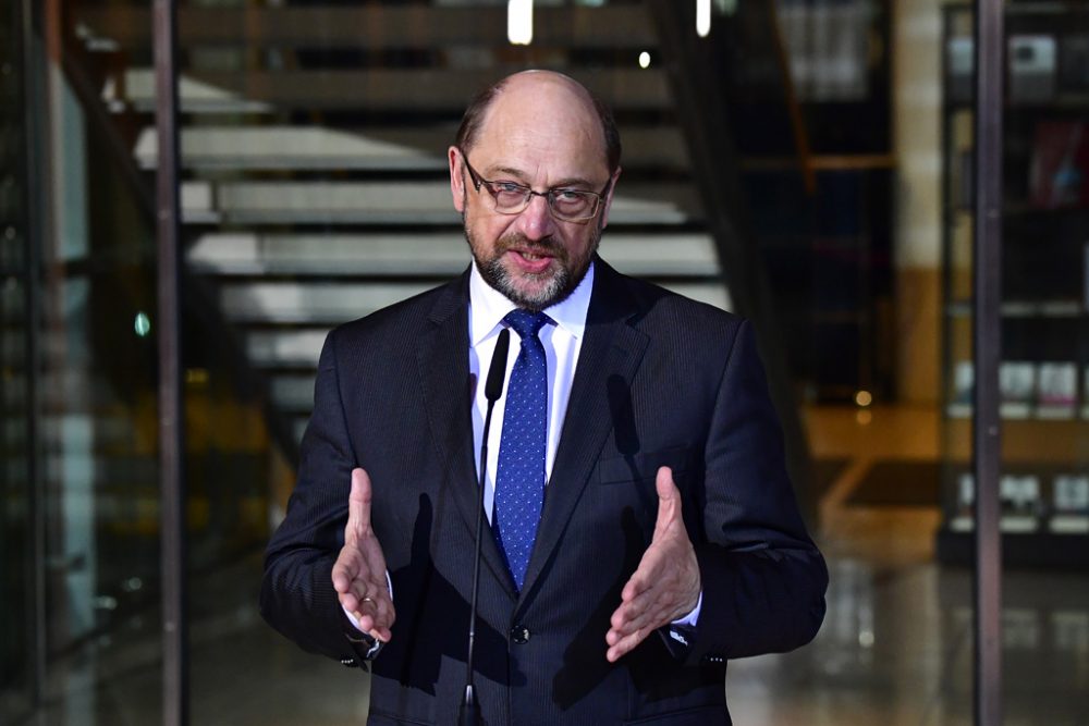 Martin Schulz am 13.2.2018 in Berlin