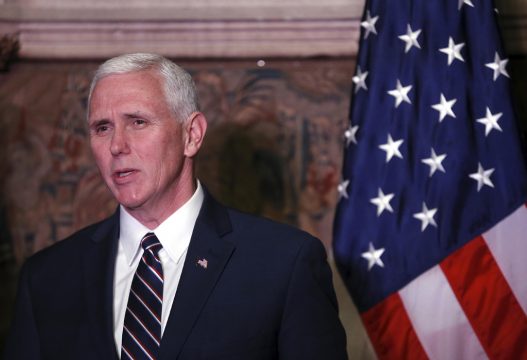 Mike Pence (Archivbild: Nicolas Maeterlinck/Belga)