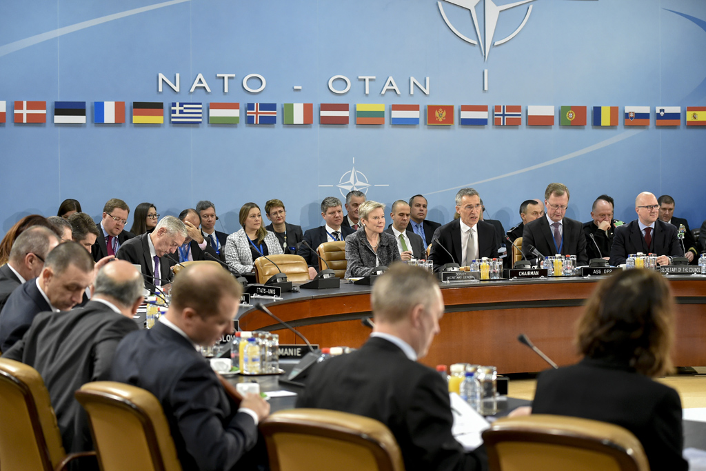 Nato-Verteidigungsministerrat am 15. Februar in Brüssel (Bild: John Thys/AFP)