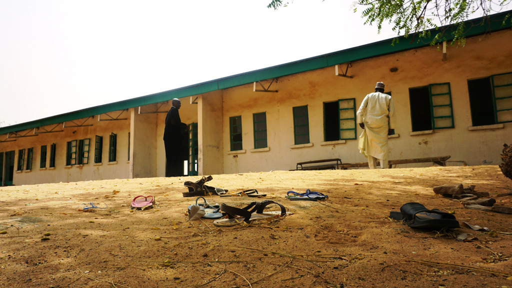 110 Mädchen sind in Nigeria aus einer Schule entführt worden