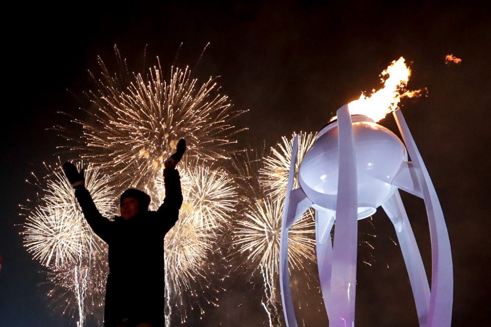 Eröffnungsfeier der Olympischen Winterspiele