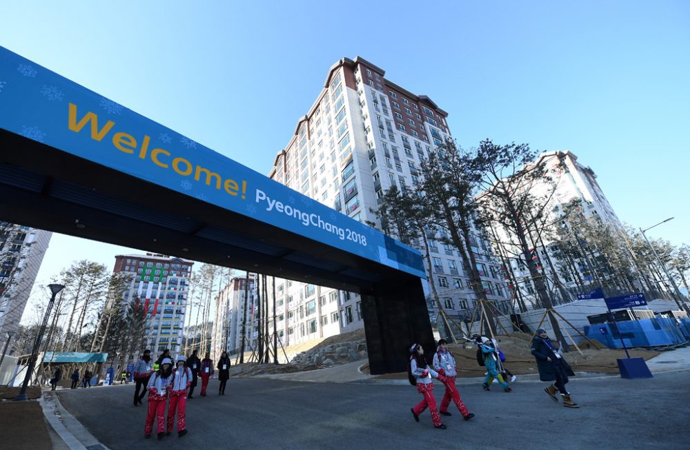 Das Olympiadorf in Pyeongchang (Bild: Franck Fife/AFP)