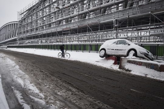 Schneechaos in Paris