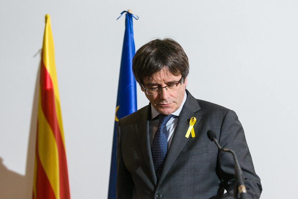 Carles Puigdemont (Archivbild: James Arthur Gekiere/BELGA)