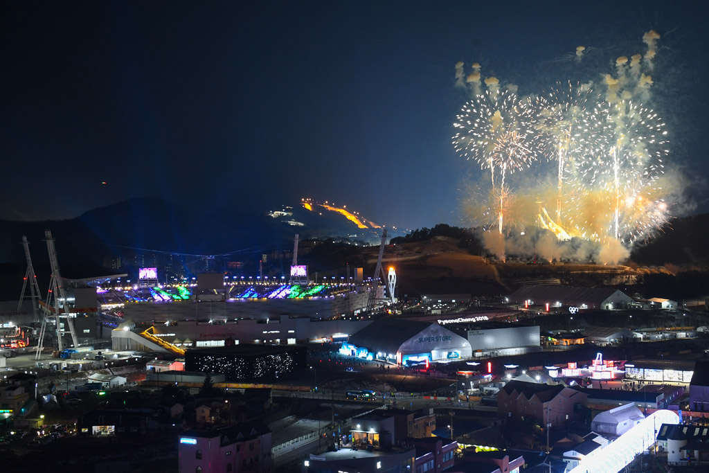 Abschlussfeier Olympische Winterspiele 2018 (Bild: Jung Yeon-Je/afp)