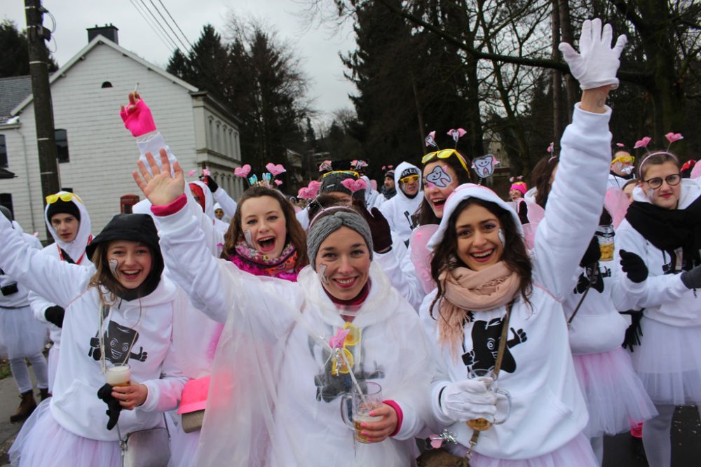 Karnevalszug in Raeren 2018 (Bild: Stefan Braun/BRF)