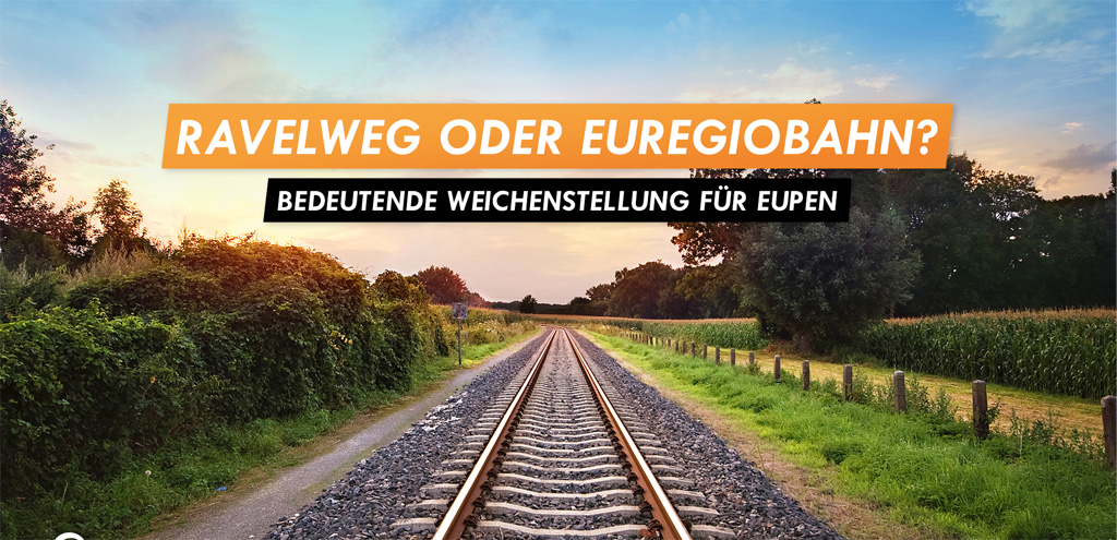 "RAVeL-Weg oder Euregiobahn?" - Debatte im Eupener Jünglingshaus