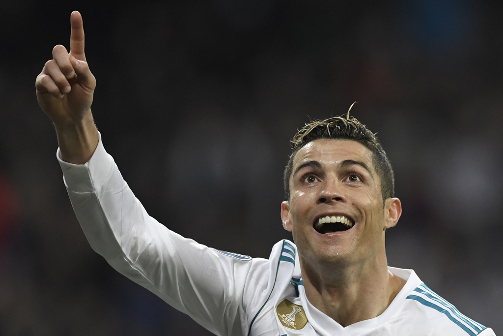 Cristiano Ronaldo (Bild vom 14. Februar 2018)