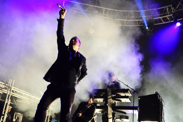 Simple Minds (Archivbild: Steffen Schmidt/EPA)